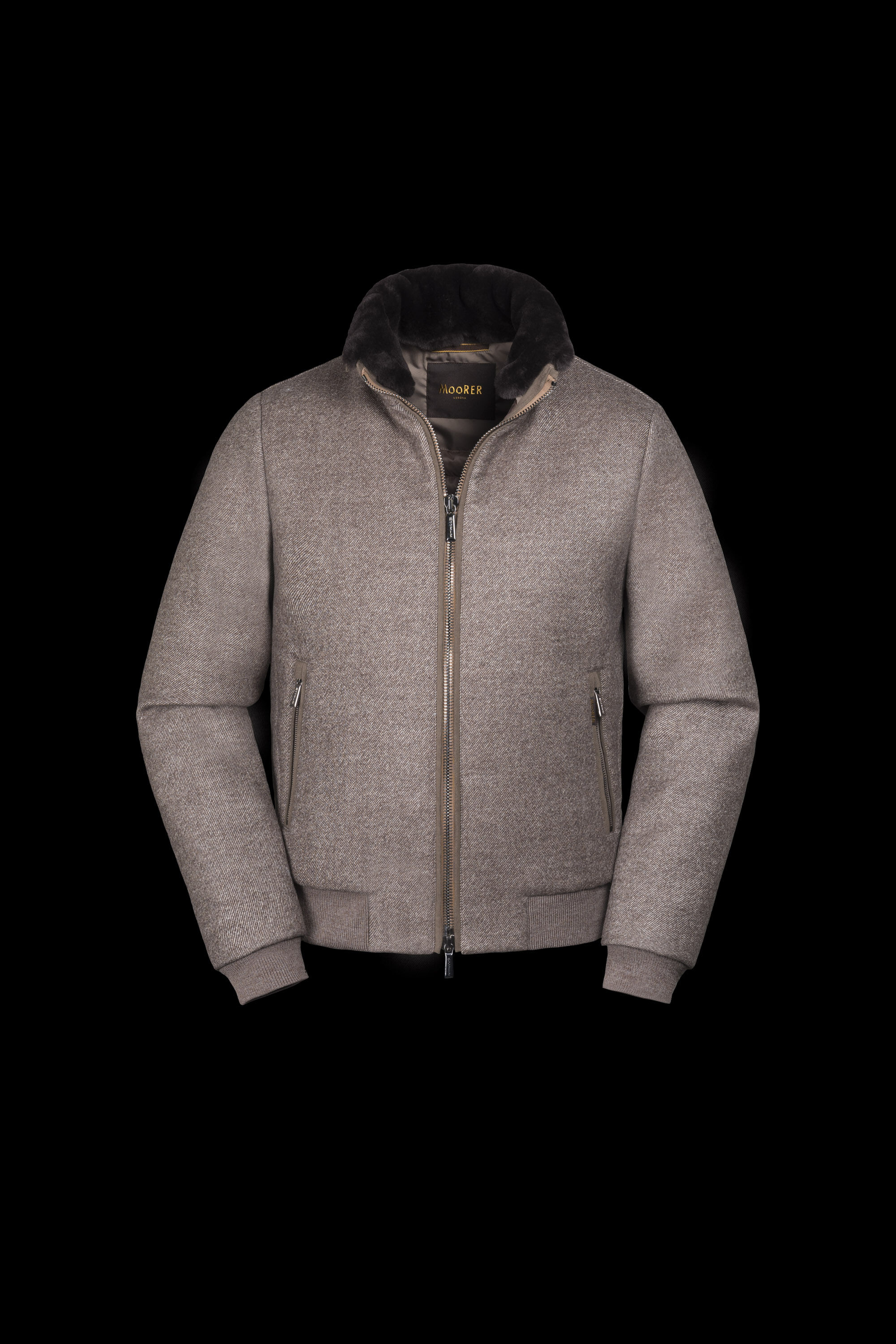 メンズ 高級ボンバージャケット | メイド・イン・イタリー | MooRER®