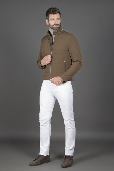 FILIPPO-KN in COFFEE: Luxury Italian Jackets | MooRER®