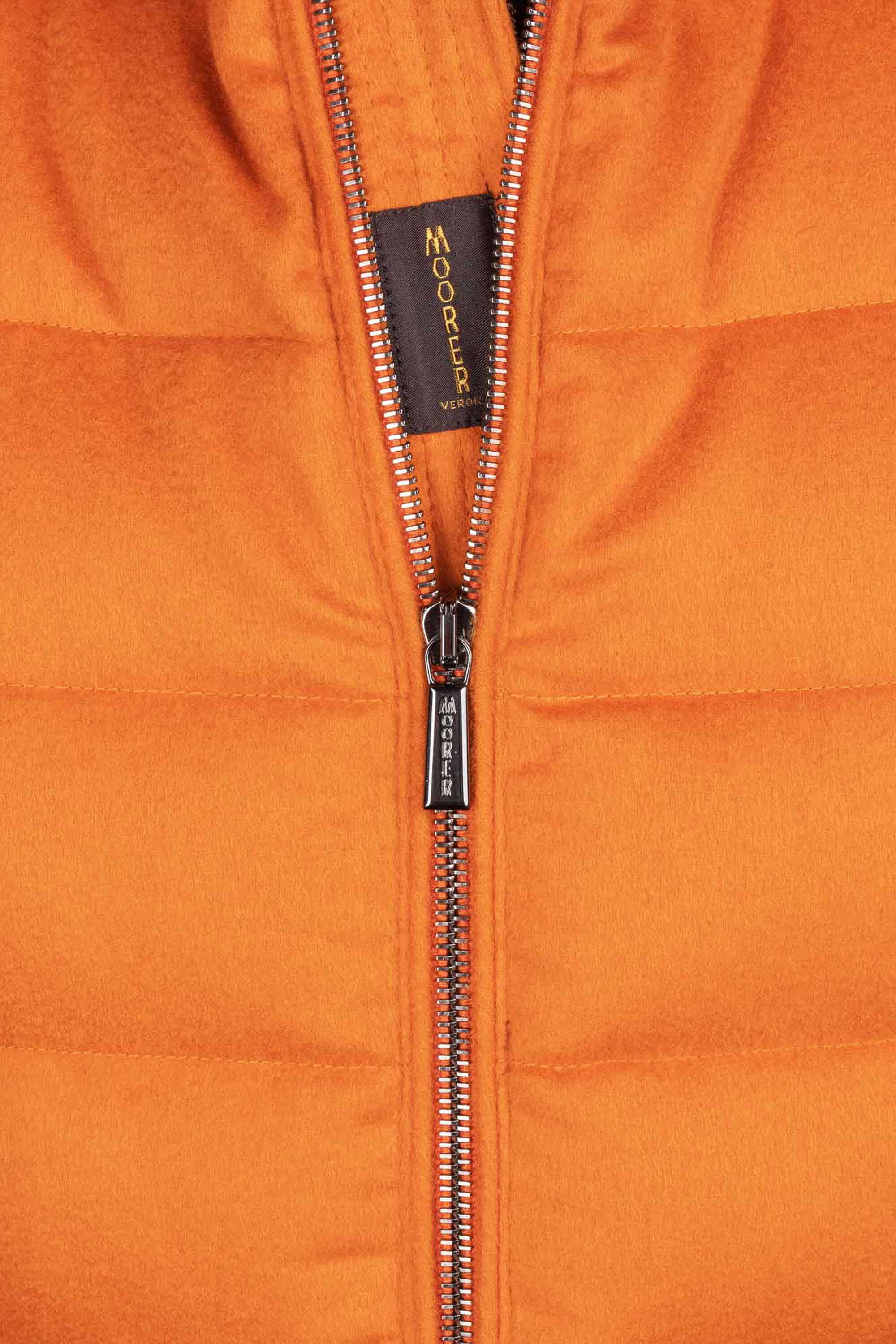 OLIVER-IL1 in ORANGE: Luxury Italian Vests for Men | MooRER® AE