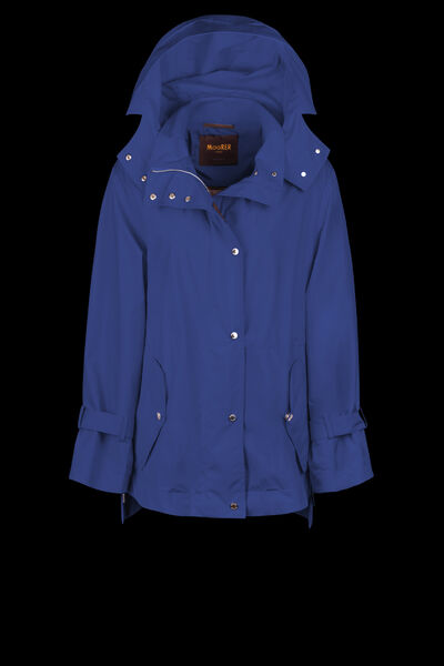 KRYSTAL-STP in BLU: Luxury Italian Jackets | MooRER®