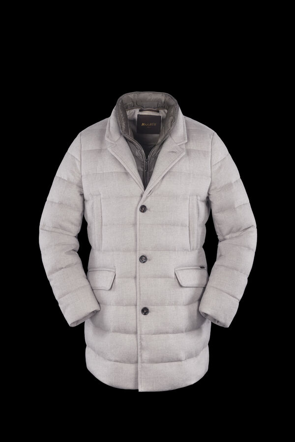COSTANZO-LS9 in STONE: Luxury Italian Jackets | MooRER®