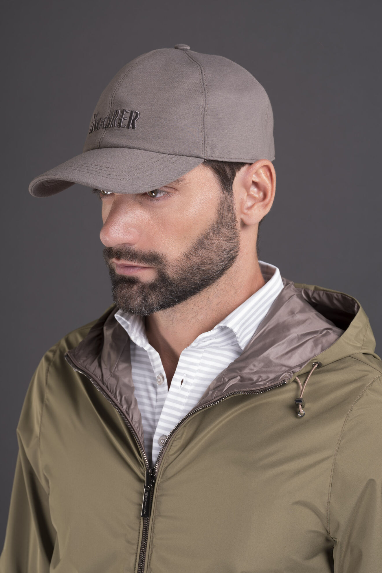 Moorer ROBINSON-J TAUPE/BIANCO