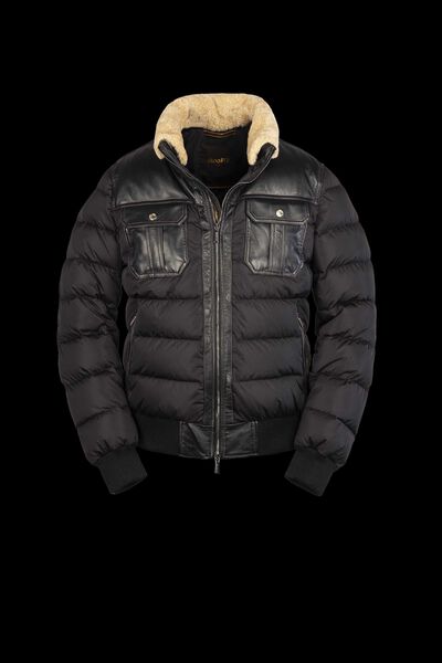 Slepen Gemiddeld Bestuiver HORST-PEL in BLACK: Luxury Italian Jackets | MooRER®