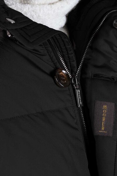 BARBIERI-WK in NERO: Luxury Italian Parka for Men | MooRER®