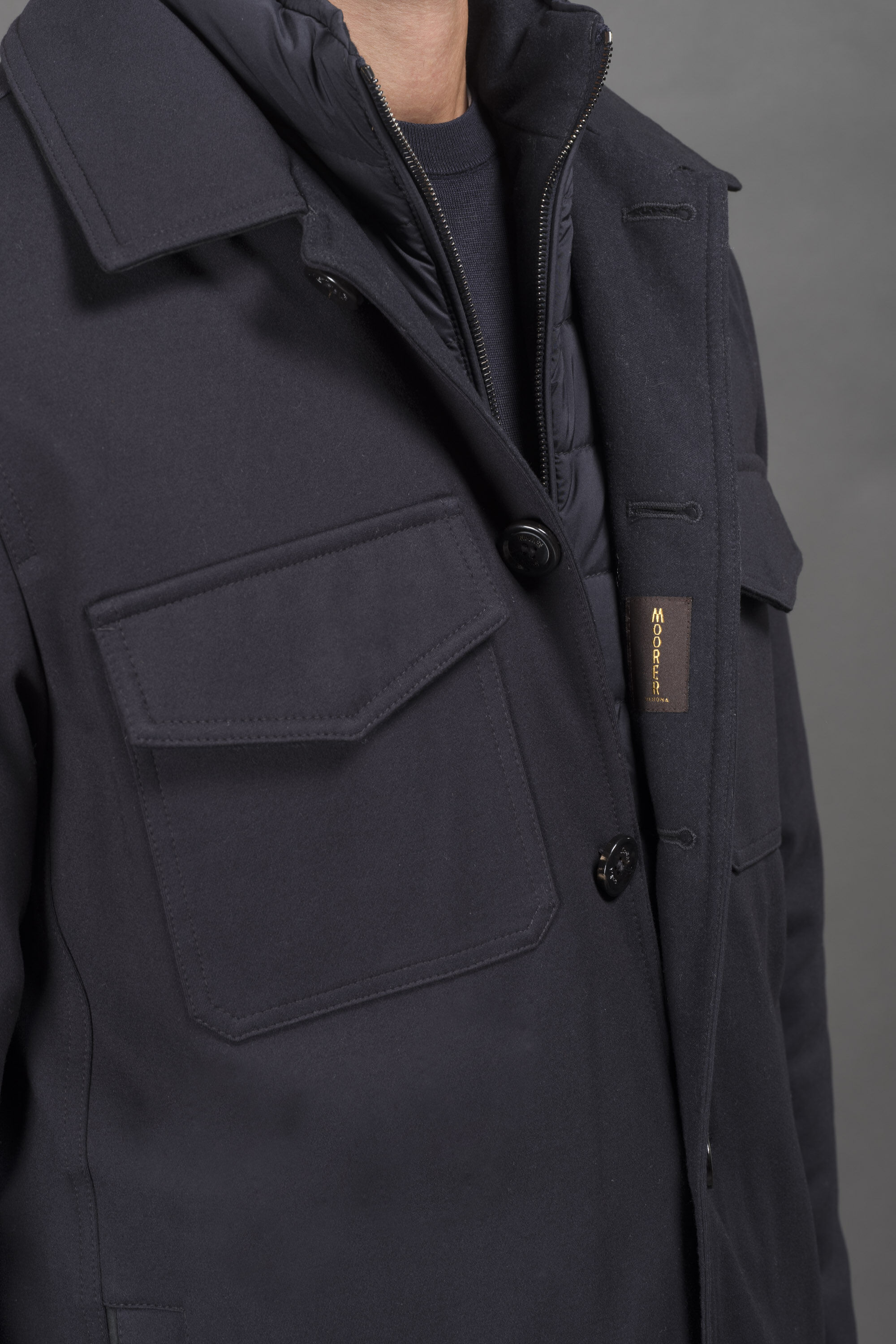 TORQUATO-TZ in DARKBLU: Luxury Italian Jackets for Men | MooRER®