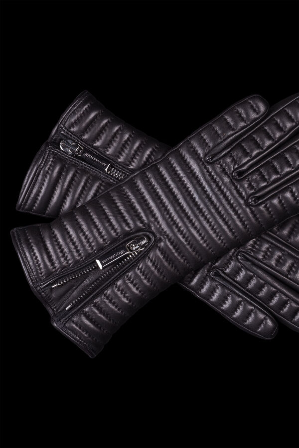Moorer GUANTO QUILTED-QLD NERO