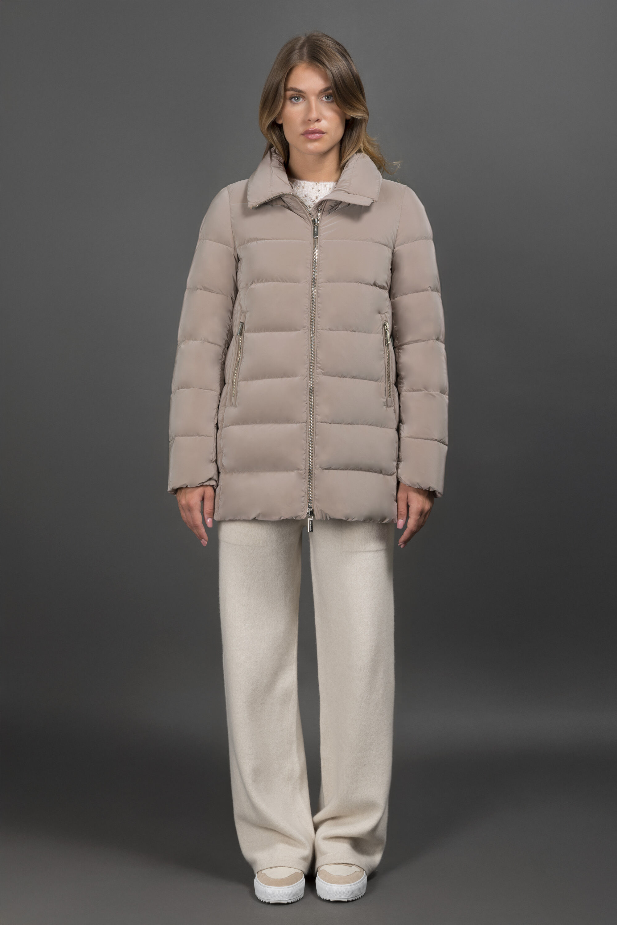 DORADO-FUR-OS in NOCCIOLA: Luxury Italian Jackets for Women