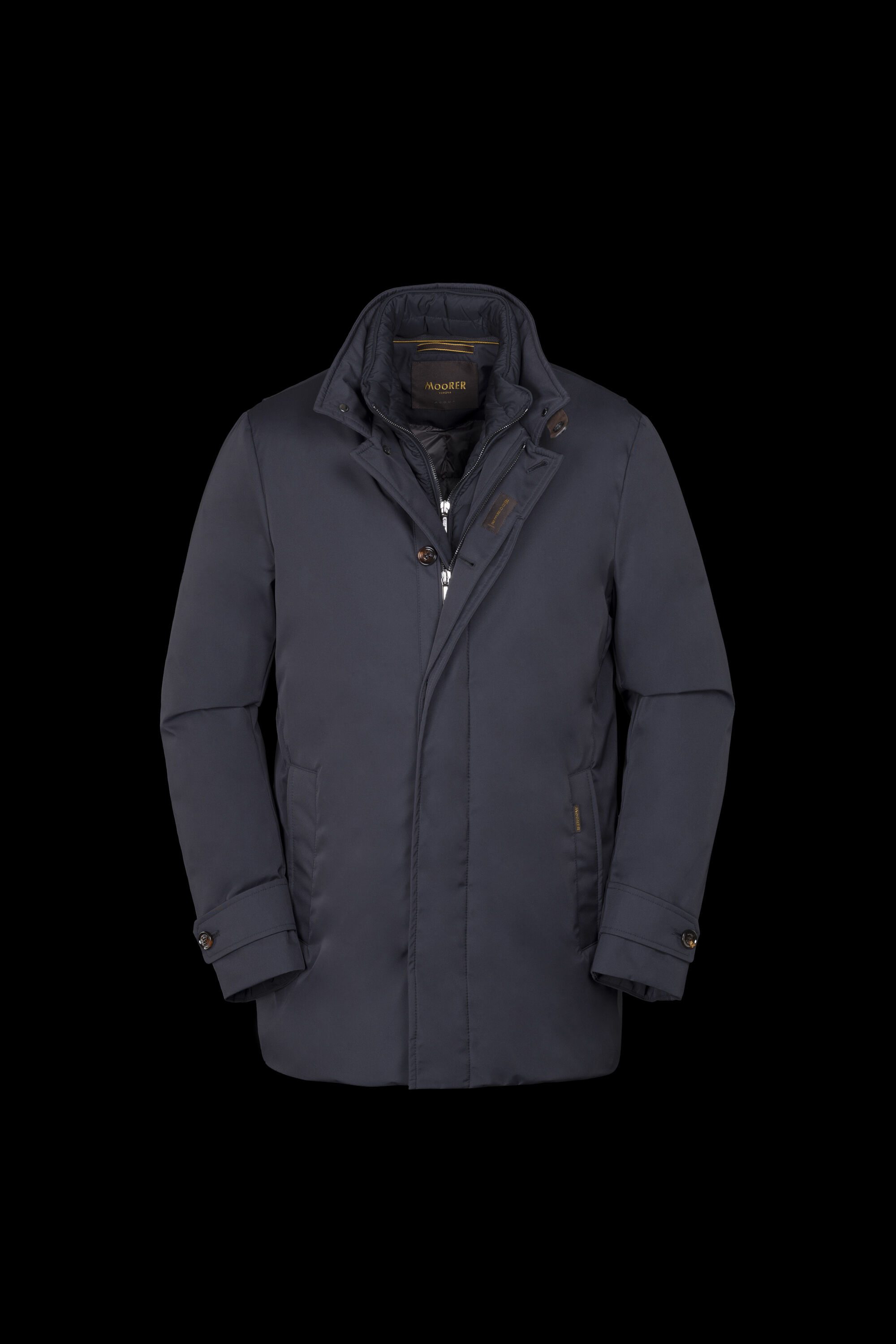 早い者勝ち！ MOORER ムーレー バージンウールマフラー ダークグレー MOORER “SIRO-L” Wool Cashmere Down Jacket 2021AW /// BEIGE