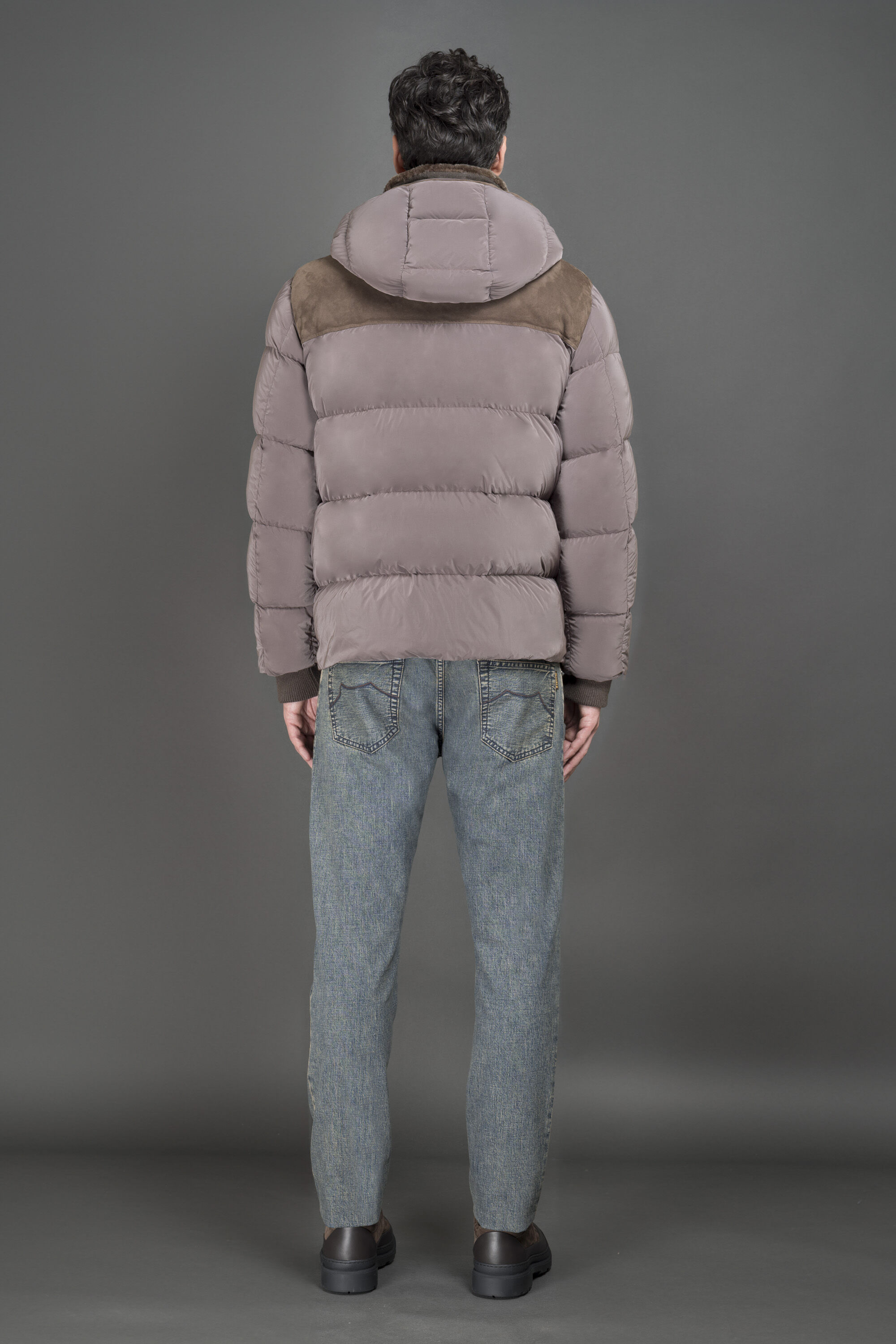 JAKE-URO in CHOCO: Luxury Italian Bombers for Men | MooRER®