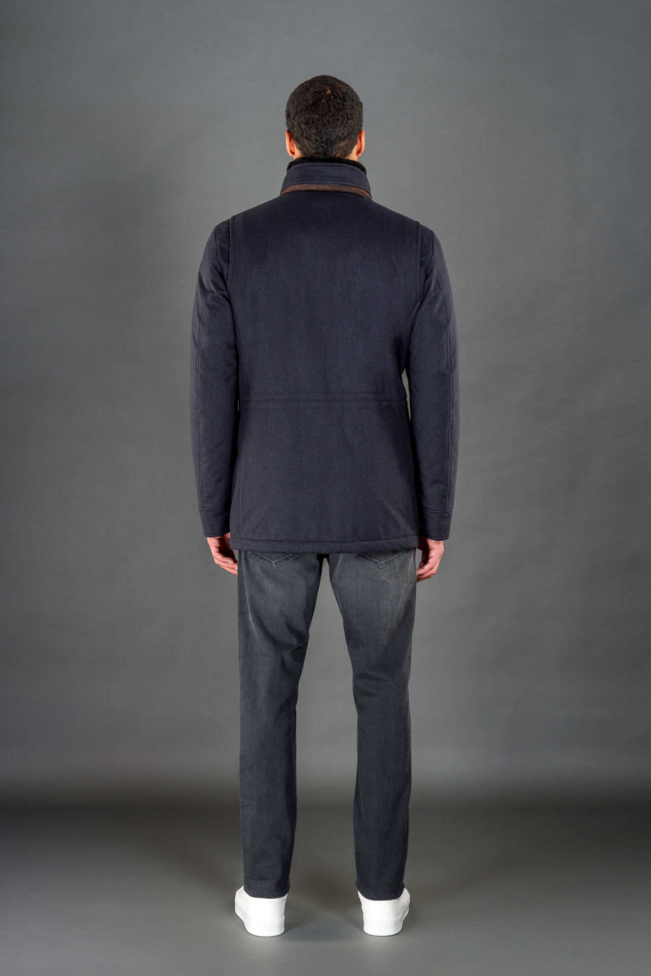 Moorer BERNIER-FUR-ILD BLU GREY