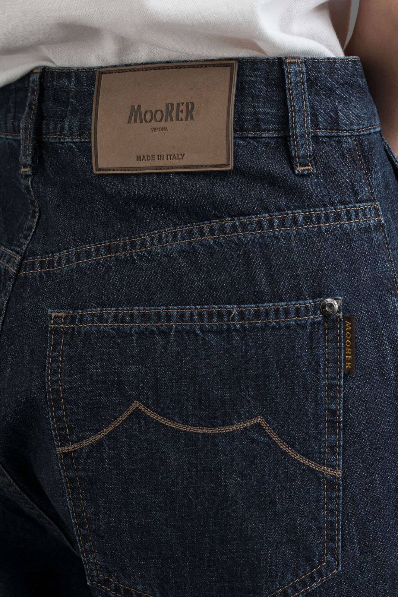 Moorer CABIRIAN-J-LGD BLU DENIM