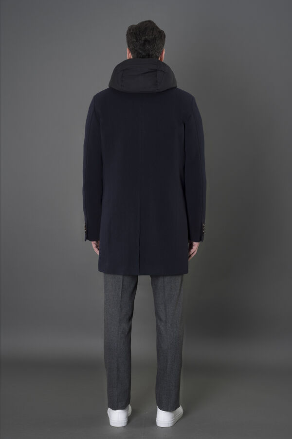 MITCHEL-MRW in NAVY: Luxury Italian Coats | MooRER® 