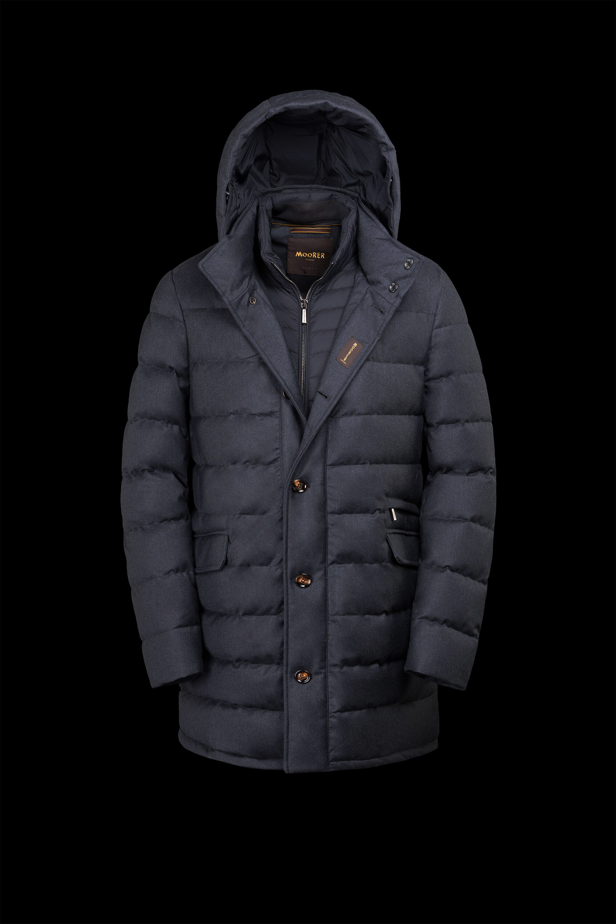 CALANDRI-LL in BLUGREY: Luxury Italian Jackets for Men | MooRER®