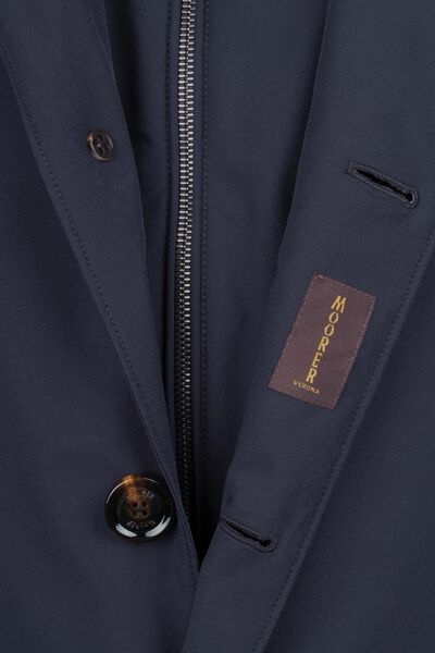 GIROLAMO-KN in DARK BLU: Luxury Italian Jackets for Men | MooRER®