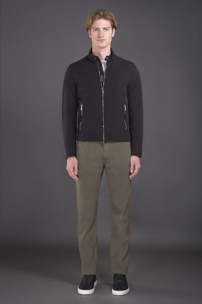 VANGI-KN in NERO: Luxury Italian Jackets for Men | MooRER® 