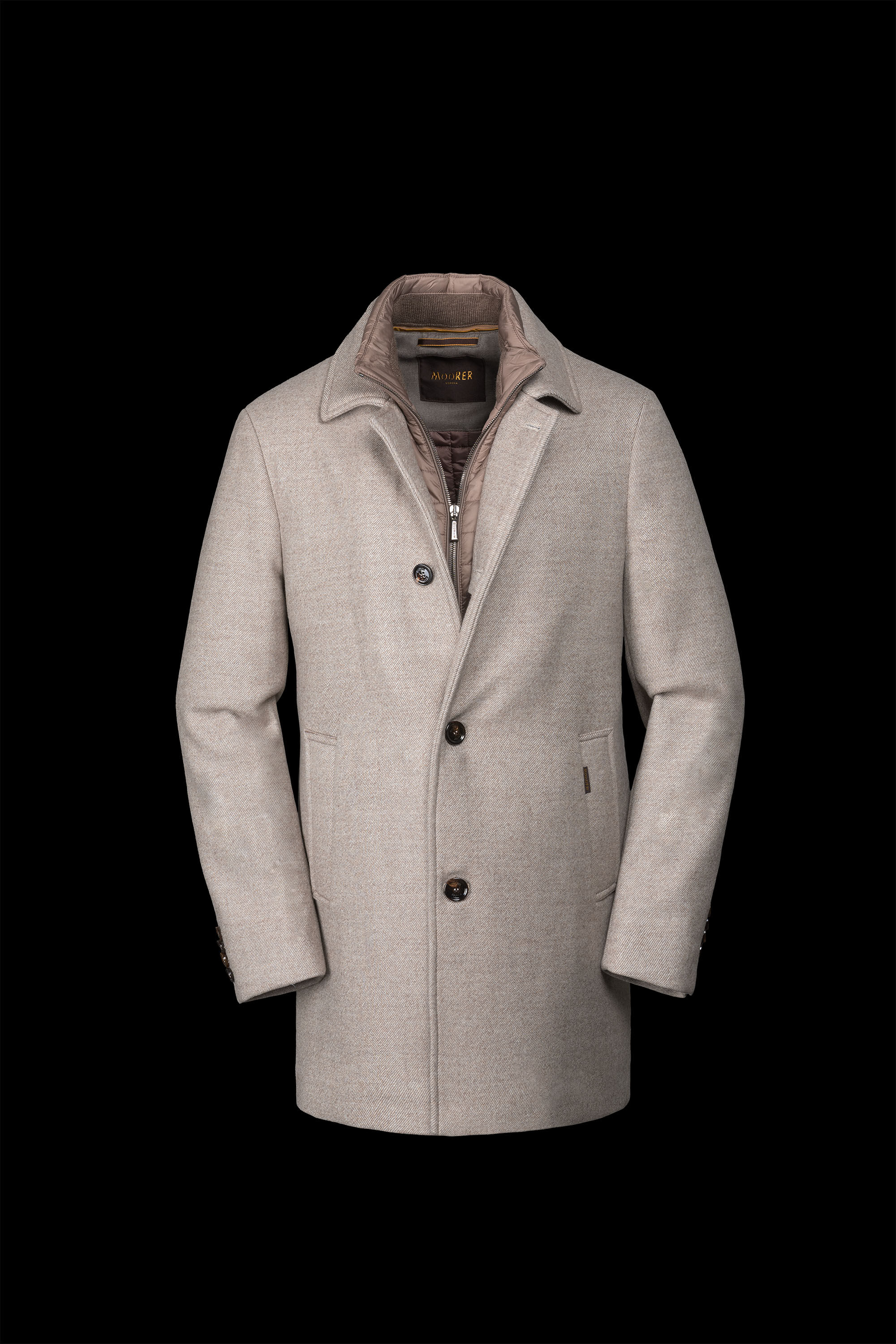 メンズ 高級ロング丈ダウンコート＆中綿入りコート | MooRER®