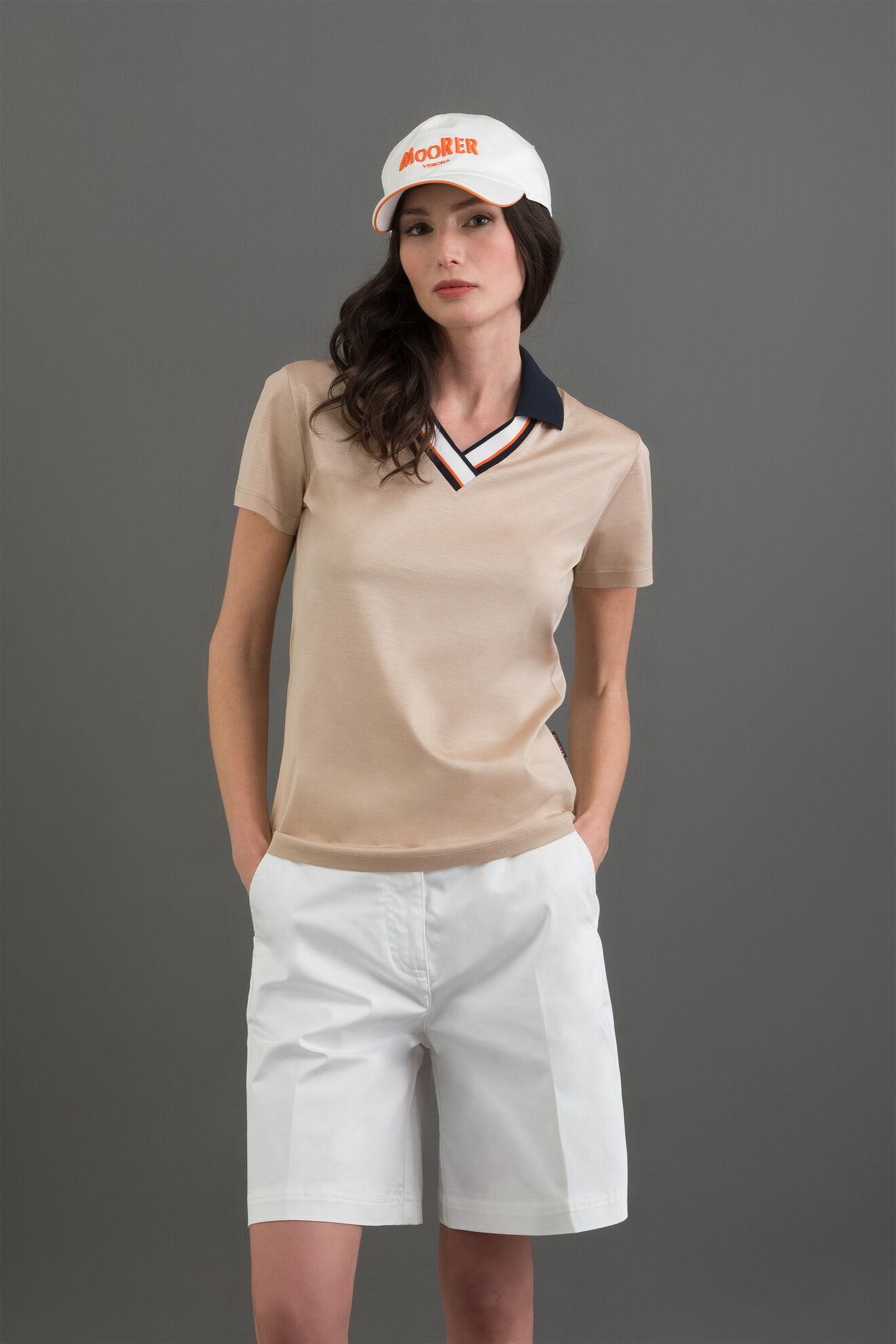 Moorer ESKER-JCG BEIGE/NAVY