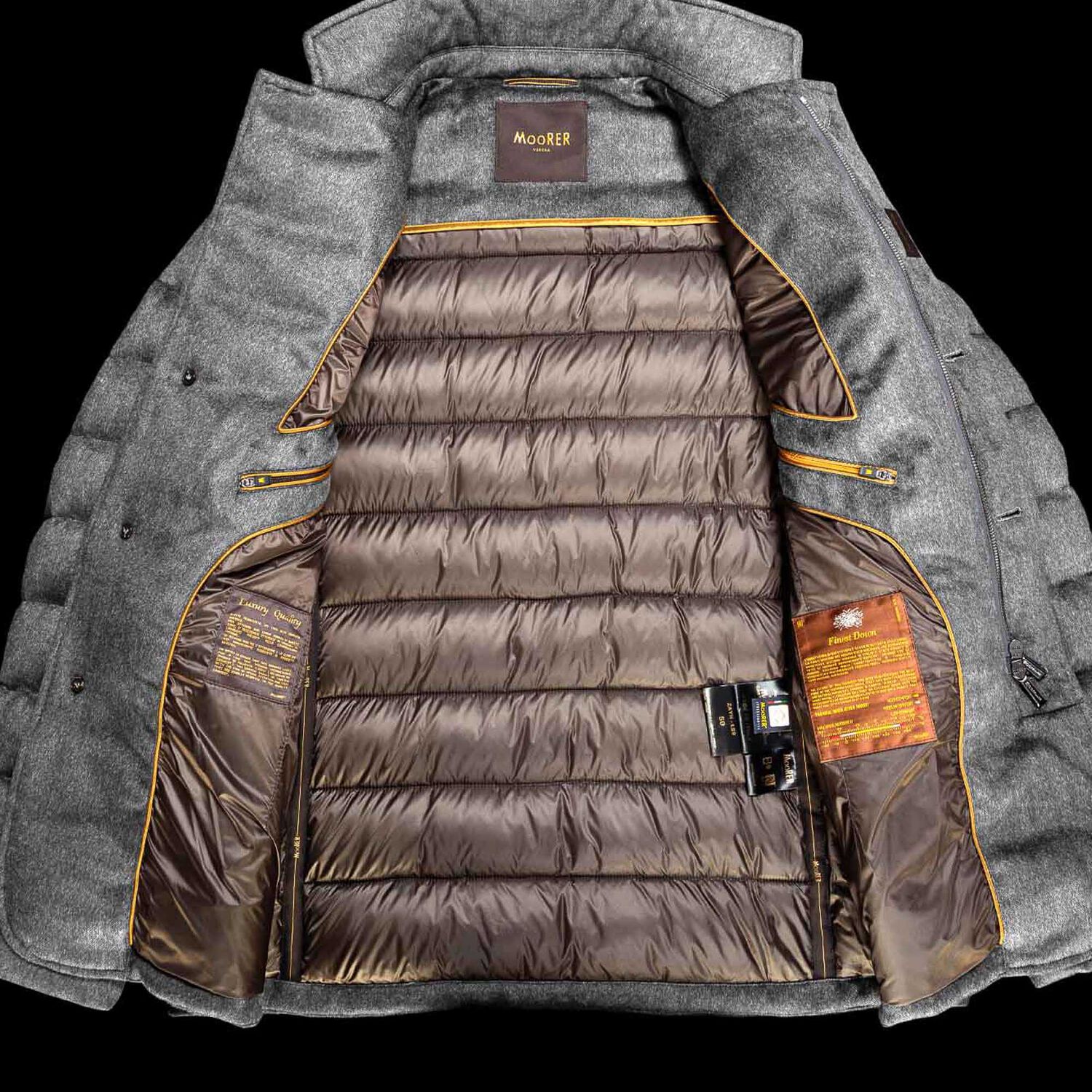 Cashmere Moorer Piumini Moorer Giacca Reversibile In Cashmere