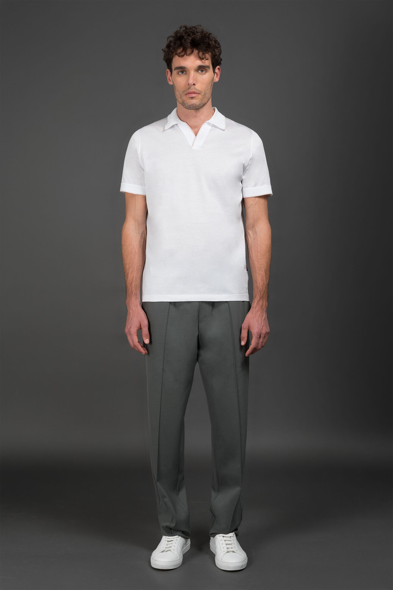 Moorer BRADLEY-JCL BIANCO/FLAMINGO