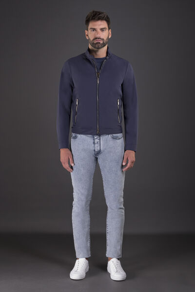 VANGI-KN in INDACO: Luxury Italian Jackets | MooRER® 