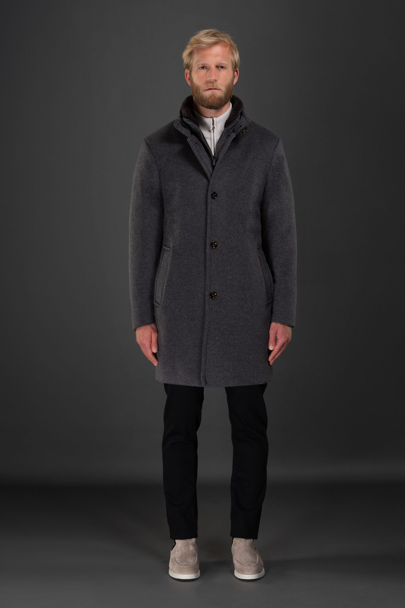 Moorer BOND-FUR-LE LIGHT GREY