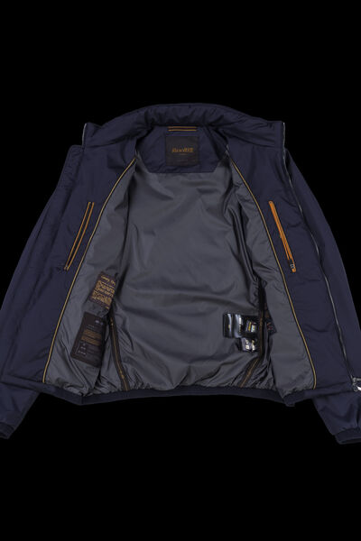 STAZIO-SKT in NAVY: Luxury Italian Bombers for Men | MooRER®