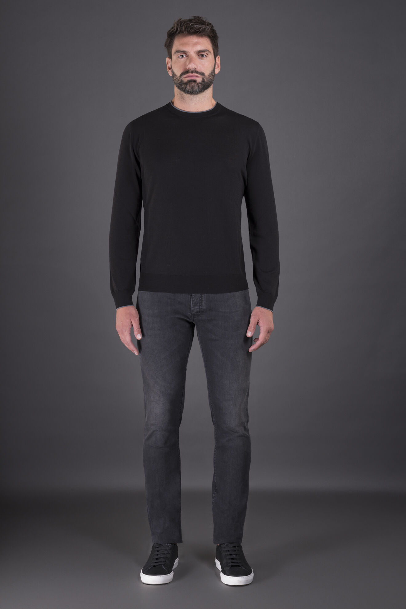 Moorer ORVIETO-MLL NERO/GRIGIO