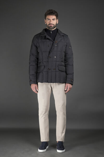 SIRO-KM in BLU: Luxury Italian Jackets for Men | MooRER® 