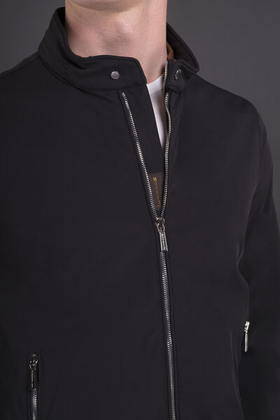 VANGI-KN in NERO: Luxury Italian Jackets for Men | MooRER® 