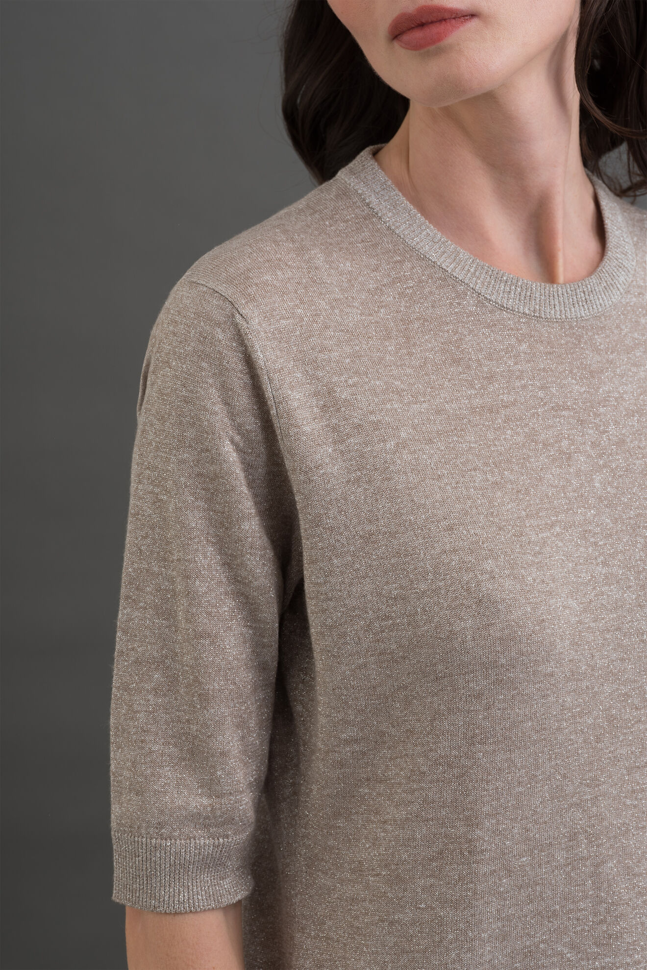 Moorer ARLETTE-FLX TAUPE/BIANCO